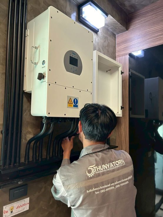 ระบบ Hybrid ขนาด 10 kWp 3 เฟส รูปที่ 4