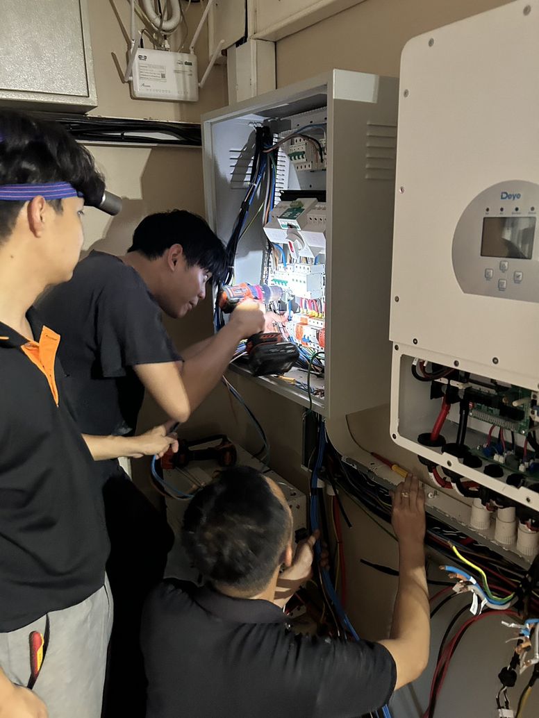 ระบบ Hybrid ขนาด 15 kWp 3 เฟส รูปที่ 3