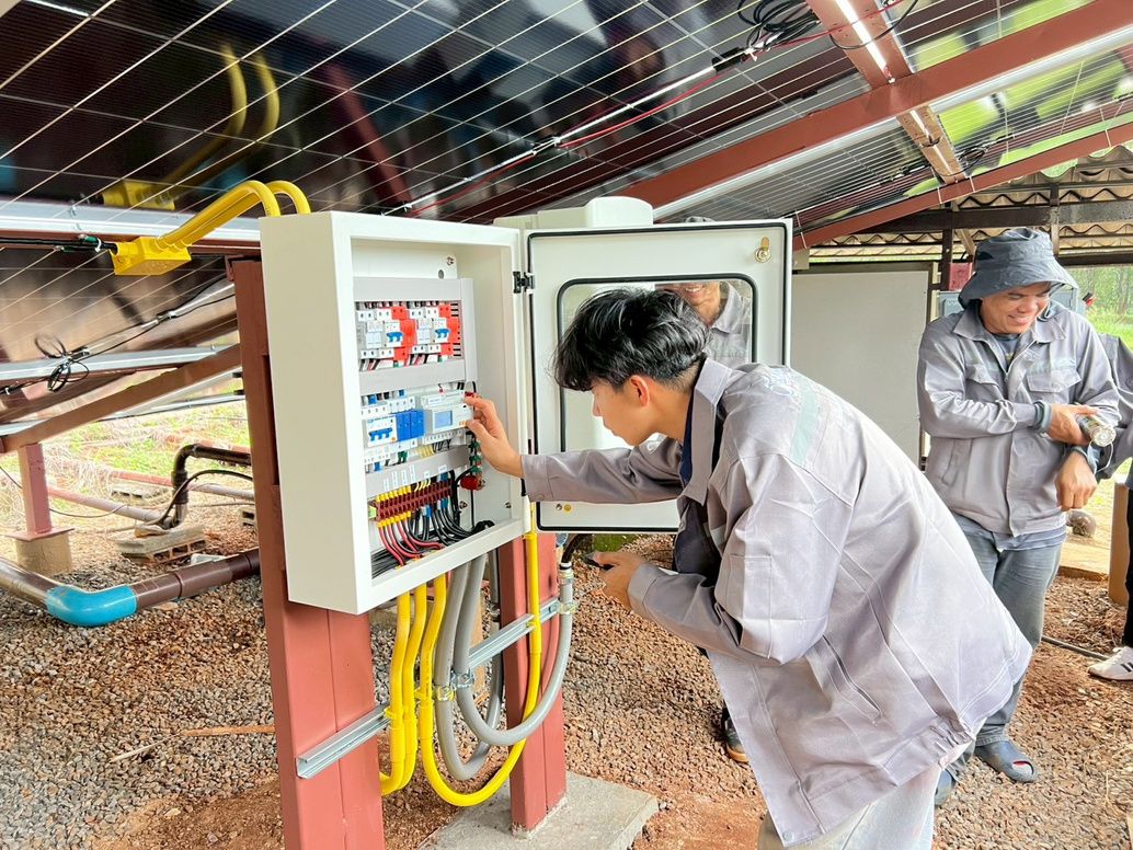 ระบบ On-Grid ขนาด 20 kWp 3 เฟส รูปที่ 2